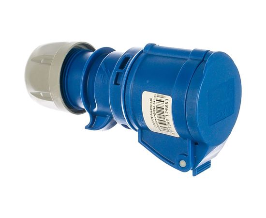 Кабельная розетка PCE 16А 230V 1P+N+E IP44 213-6 – изображение 3