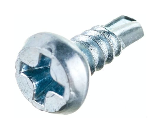 Саморез клоп VIPкрепеж белый, сверло, 3.8х11, 18 шт. 10301 VIP – изображение 3