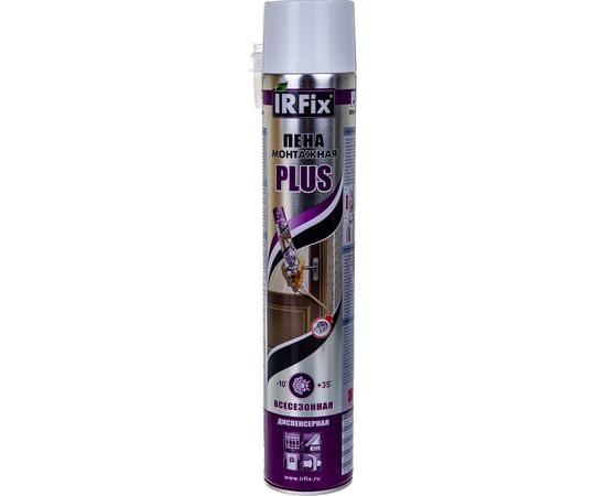 Монтажная пена IRFIX PLUS 60 л 10023 – изображение 3
