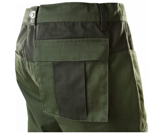 Рабочие брюки NEO Tools цвет оливковый, размер XS 81-222-XS – изображение 3