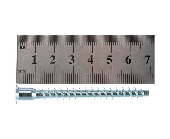 Винт-конфирмат с шестигранником КРЕП-КОМП 7х70 150шт вк770ф – изображение 4