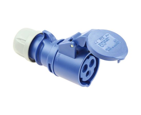 Кабельная розетка PCE 16А 230V 1P+N+E IP44 213-6 – изображение 4