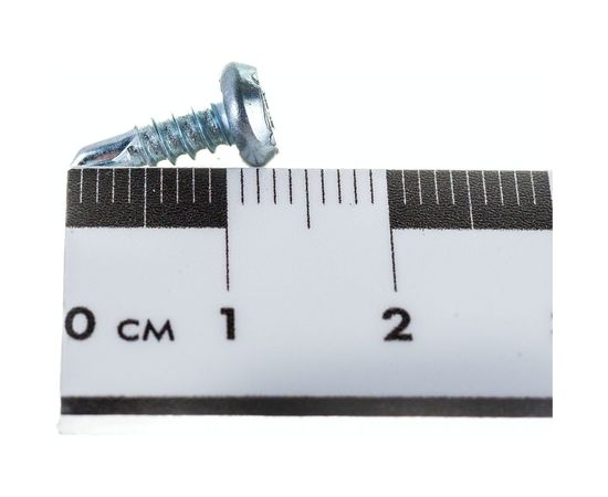 Саморез клоп VIPкрепеж белый, сверло, 3.8х11, 18 шт. 10301 VIP – изображение 4