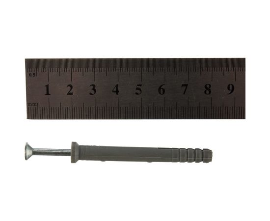 Дюбель-гвоздь Tech-Krep 6х60 потайная манжета, полипропилен 14 шт - пакет 102944 – изображение 4