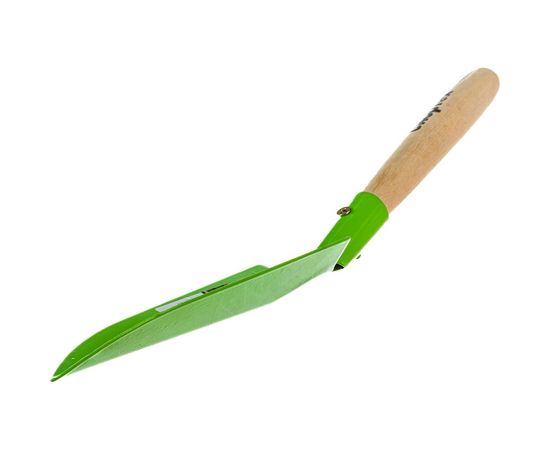 Посадочный совок, деревянная рукоятка, узкий СИБРТЕХ 62612 – изображение 5