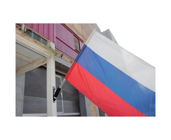 Флагшток Сорокопятка Lucky Guy Н=240 мм, д=50 мм, цвет черный 400 09 240135 50 Ч – изображение 5