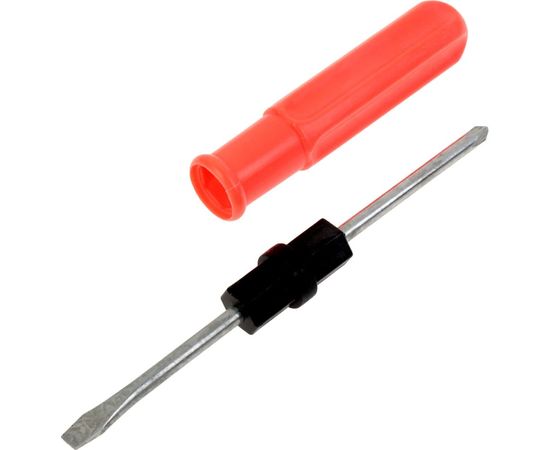 Комбинированная отвертка LOM 2 в 1, PH2/SL6 х 100 мм, пластиковая рукоятка 1818284 – изображение 5