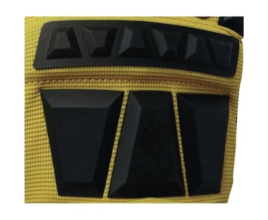 Трикотажные перчатки с защитными накладками Delta Plus VV900JA EOS цвет желтый, p.11 VV900JA11 – изображение 6