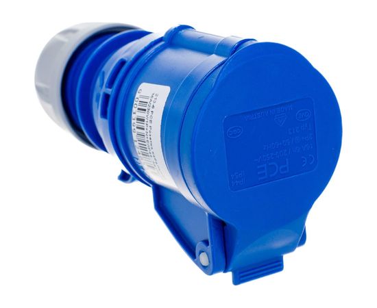 Кабельная розетка PCE 16А 230V 1P+N+E IP44 213-6 – изображение 6