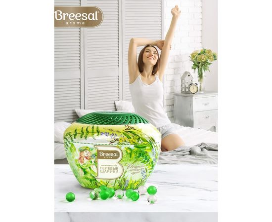 Ароматические гелевые шарики Breesal Fresh Drops Свежесть летнего луга B/25001 – изображение 6