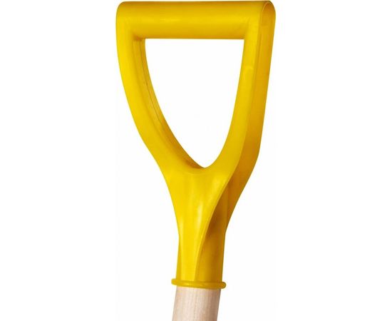 Штыковая лопата из рельсовой стали ГРАНДМАСТЕР 21х36 см, высота 130 см, деревянный черенок 70999 – изображение 6