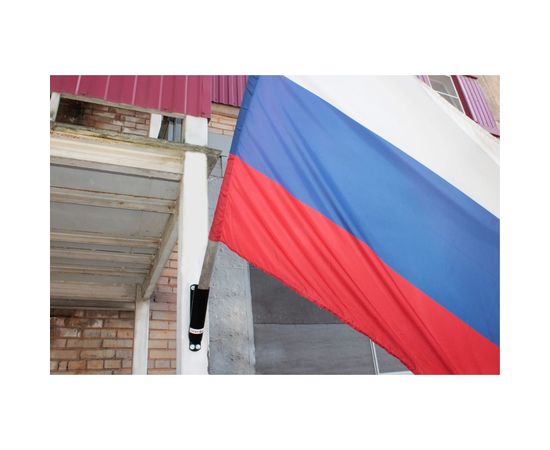 Флагшток Сорокопятка Lucky Guy Н=240 мм, д=50 мм, цвет черный 400 09 240135 50 Ч – изображение 7