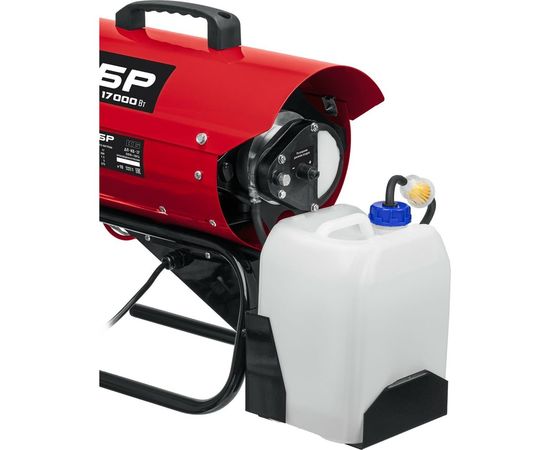 Дизельная тепловая пушка ЗУБР 17 кВт, прямой нагрев ДП-К6-17 – изображение 10