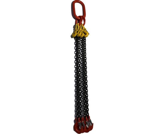 Цепной четырехветвевой строп Строп-Стор 4СЦ 4.3 т, 3 м + укоротители, 8 класс S10056 