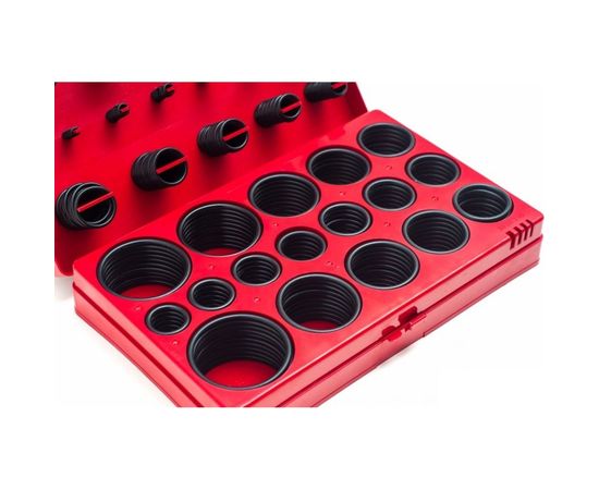 Набор уплотнительных колец 379 предметов СЕРВИС КЛЮЧ 73419 