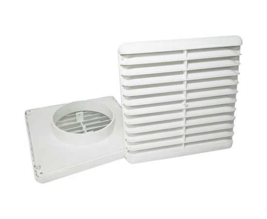 Решетка вентиляционная 170х170 мм, дымохода 100 мм MTG 426050 