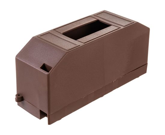 Бокс для автоматических выключателей УРАЛ ПАК на 1-2 модуля под темное дерево IP 20 БВ-9018042-045 