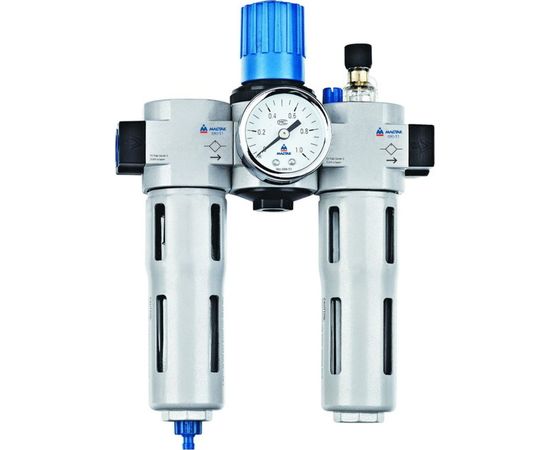 Фильтр влагоотделитель с редуктором и лубрикатором (3/4F; 16 бар) МАСТАК 690-51 