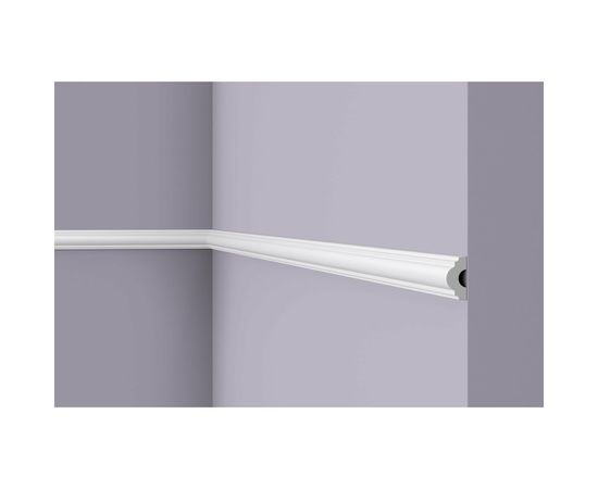 Молдинг WALLSTYL (2000х25х13 мм; белый) NMC WL7 