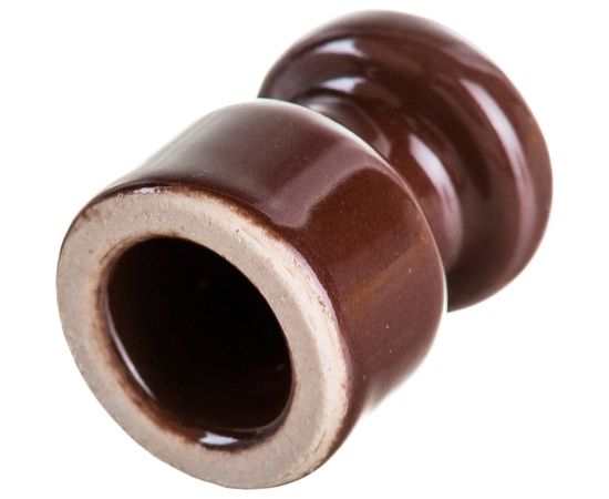 Изолятор ретро Retrika, коричневый 50 шт RI-02202 