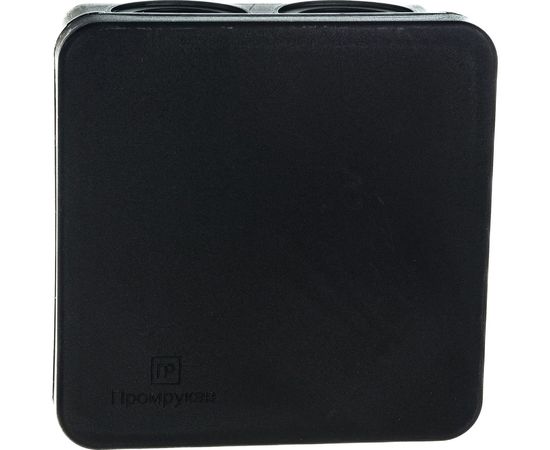 Распределительная коробка Промрукав для о/п безгалогенная HF черная 80х80х40 1 шт 40-0210-9005 