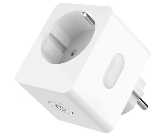 Сетевой переходник GAUSS, умная розетка Smart Home 2300W 207-253V 10А IP20 c заземлением 1/6 5510122 