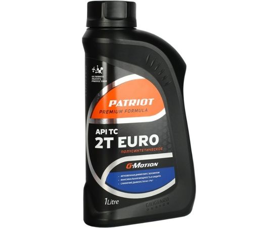 Масло полусинтетическое G-Motion 2Т EURO 1л PATRIOT 850030200 