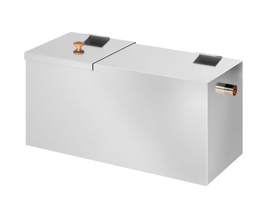 Бак расширительный открытого типа (AISI 439; 0.8 мм; 20 л) Везувий О-1200037 