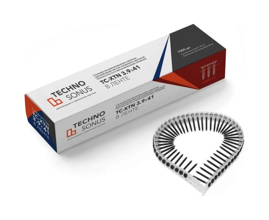 Саморезы на ленте TC-XTN (1000 шт; 3.9х41 мм) ТехноСонус 1400300138 – изображение 2