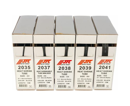 Набор термоусадочных трубок d=2, 4, 5, 6, 10мм JTC-2042 – изображение 2