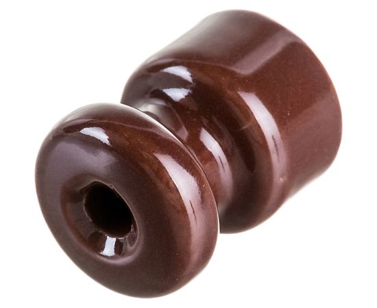 Изолятор ретро Retrika, коричневый 50 шт RI-02202 – изображение 2