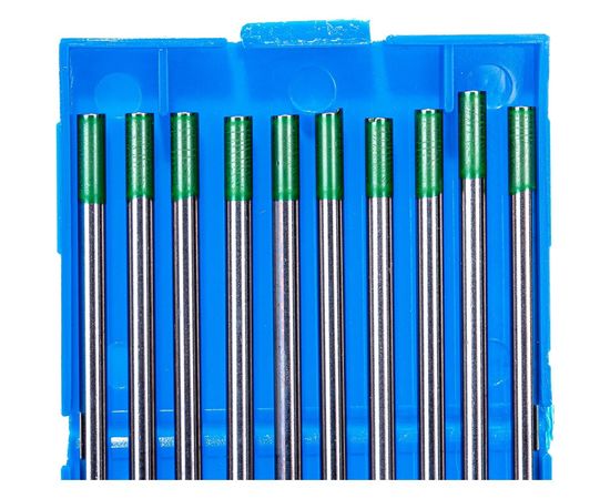 Электроды вольфрамовые WP 175 (10 шт; 3.2 мм; зеленый; AC) Gigant G-614 – изображение 2