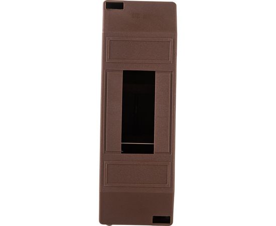 Бокс для автоматических выключателей УРАЛ ПАК на 1-2 модуля под темное дерево IP 20 БВ-9018042-045 – изображение 2