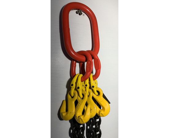 Цепной четырехветвевой строп Строп-Стор 4СЦ 4.3 т, 3 м + укоротители, 8 класс S10056 – изображение 2