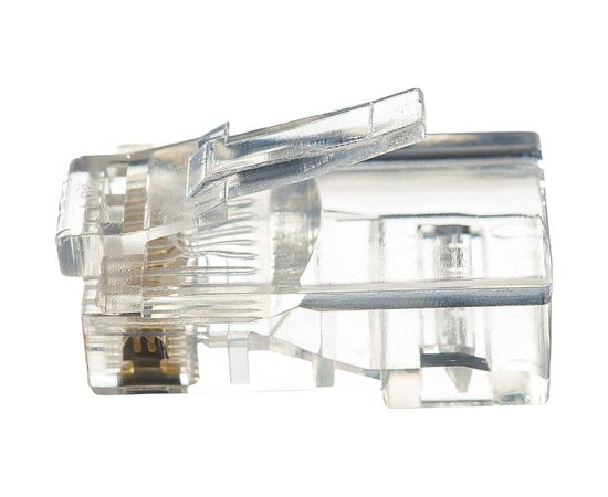 Коннектор RJ-45 ExeGate Категории 5 V 8P8C под одножильный кабель 100шт 158091 – изображение 3
