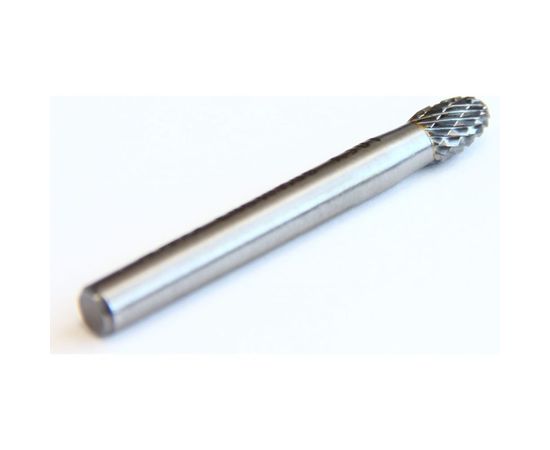 Борфреза твердосплавная ВК8 по металлу форма E овальная (6x10x6х60 мм) КМП E0610M06 K301 – изображение 3