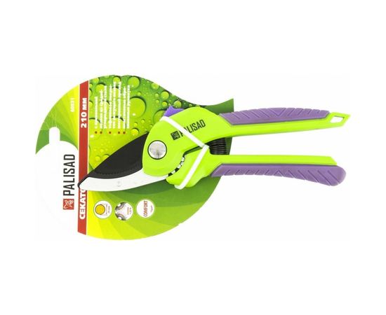 Секатор 210 мм, с наковаленкой, шестерен.привод, 2-компонентные ручки PALISAD 60531 – изображение 3