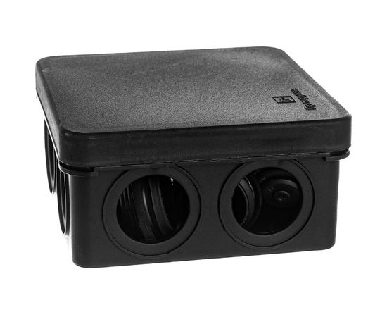 Распределительная коробка Промрукав для о/п безгалогенная HF черная 80х80х40 1 шт 40-0210-9005 – изображение 3