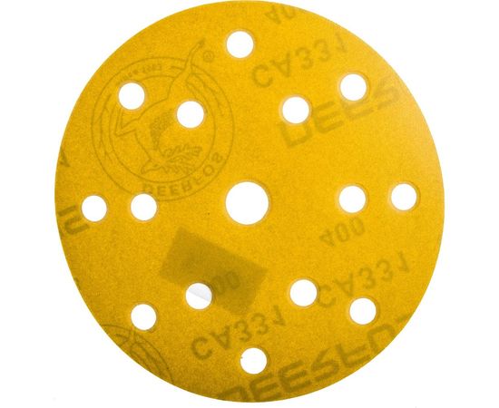 Круг шлифовальный на бумаге СА331 (150 мм; 15 отверстий; Р400) Deerfos 7930091773374 – изображение 3