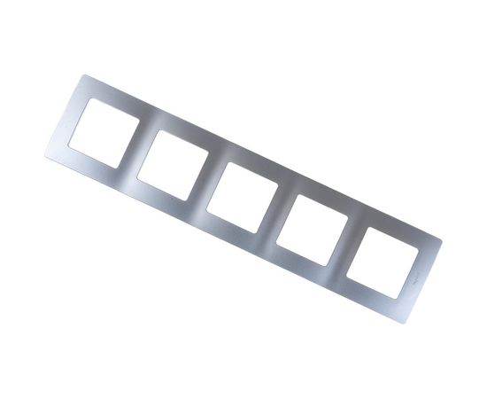 Рамка Legrand Etika 5 постов алюминий Leg 672555 – изображение 3