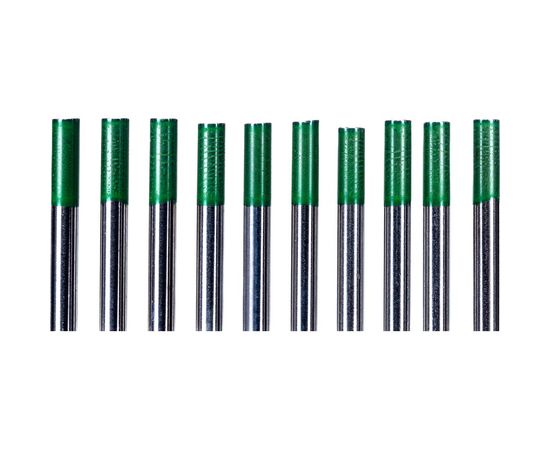 Электроды вольфрамовые WP 175 (10 шт; 3.2 мм; зеленый; AC) Gigant G-614 – изображение 4