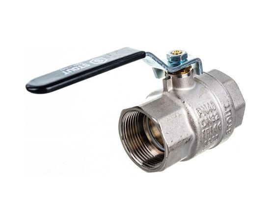 Шаровой полнопроходной кран STOUT ВР/ВР, ручка рычаг 1 1/4 SVB-0001-000032 – изображение 4