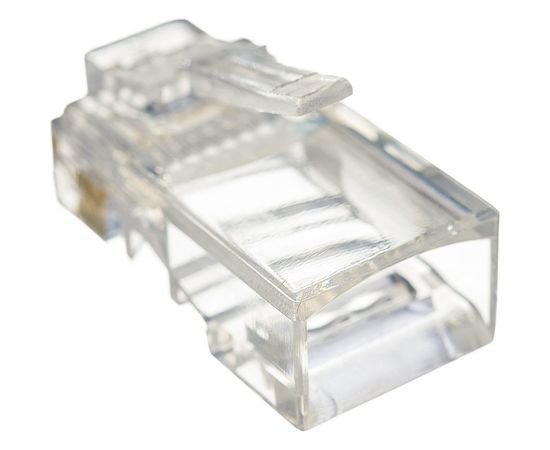 Коннектор RJ-45 ExeGate Категории 5 V 8P8C под одножильный кабель 100шт 158091 – изображение 4