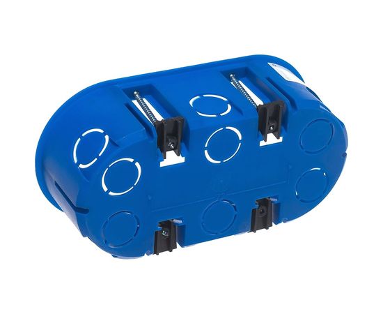 Установочная двухместная коробка Промрукав ГСК 80-0620 безгалогенная HF 140х68х46 80-0620 – изображение 4