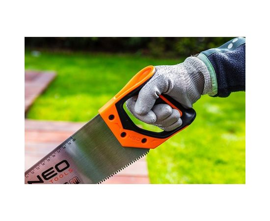 Ножовка по дереву NEO Tools 450 мм, 11TPI 41-166 – изображение 5