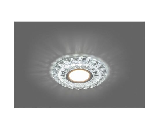 Встраиваемый потолочный светильник FERON со светодиод подсветкой, прозрач, хром, CD922 28897 – изображение 6