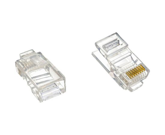 Коннектор RJ-45 ExeGate Категории 5 V 8P8C под одножильный кабель 100шт 158091 – изображение 6