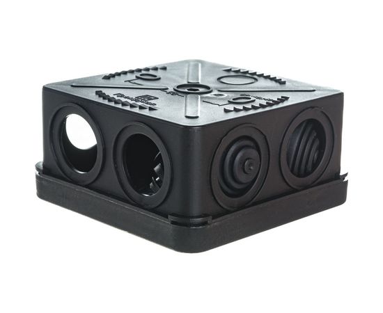 Распределительная коробка Промрукав для о/п безгалогенная HF черная 80х80х40 1 шт 40-0210-9005 – изображение 6