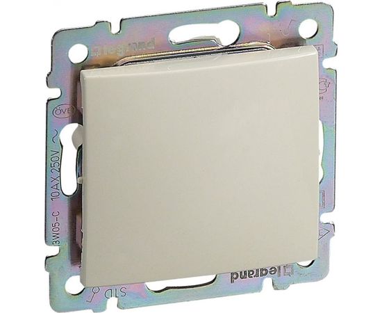 Механизм переключателя Legrand Valena 1-клавишный проходной на 2 направления слоновая кость Leg 774306 – изображение 7