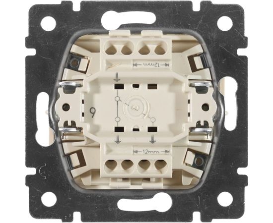 Механизм переключателя Legrand Valena 1-клавишный проходной на 2 направления слоновая кость Leg 774306 – изображение 8